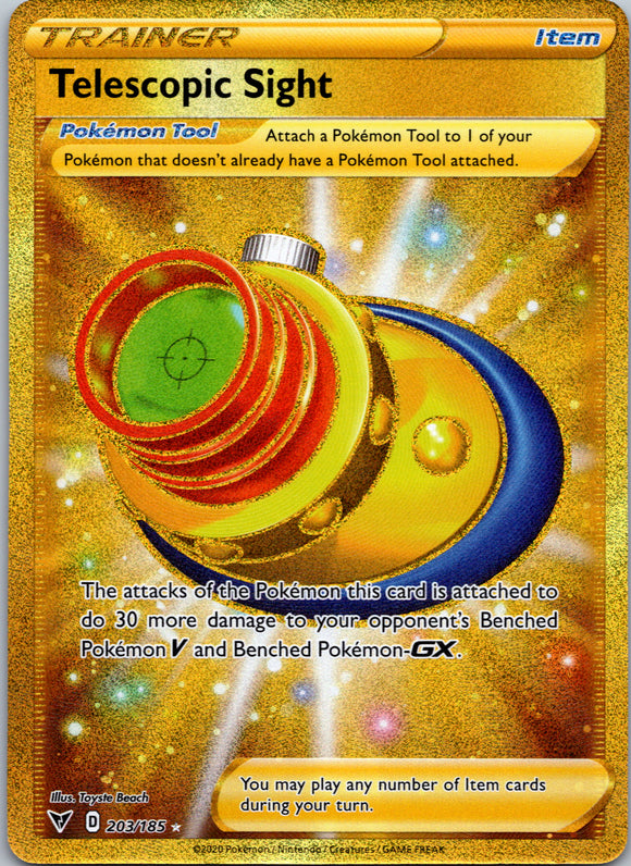 Telescopic Sight (Secret) [203/185] [SWSH04: Vivid Voltage]