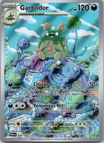Garbodor (204/182) - [Scarlet & Violet: Paradox Rift] Holofoil