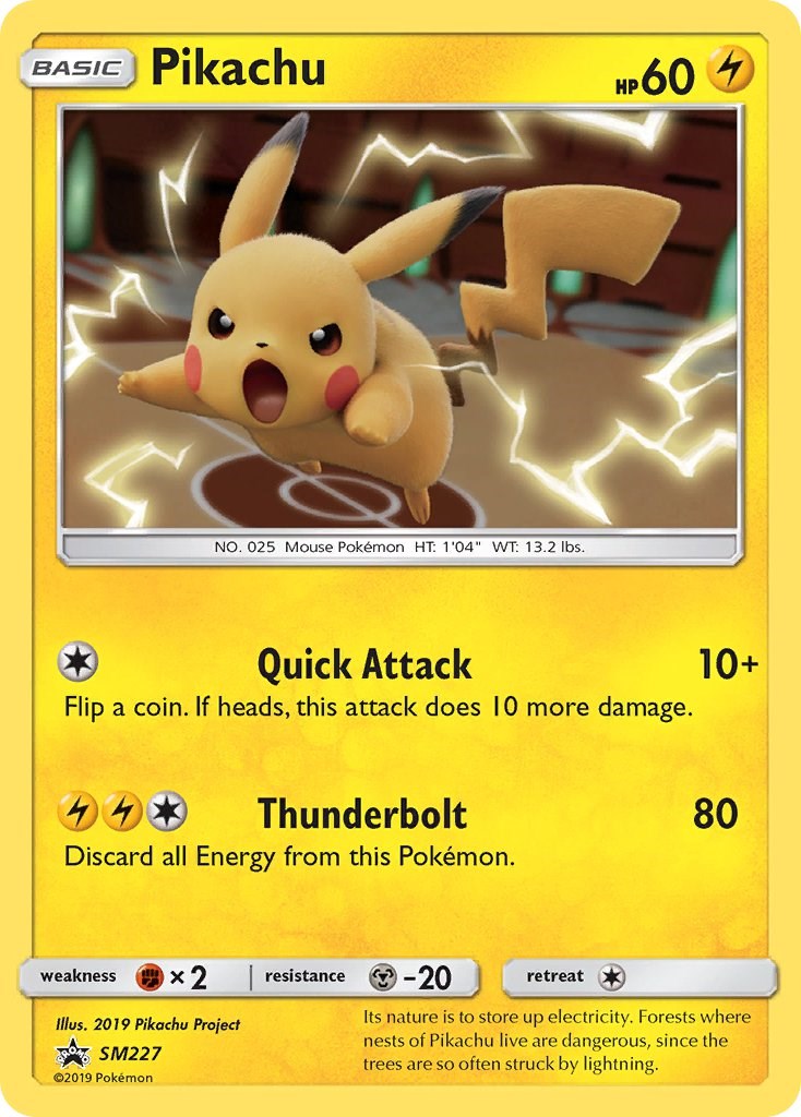 Pikachu - SM227 [SM227] [SM Promos] Holofoil