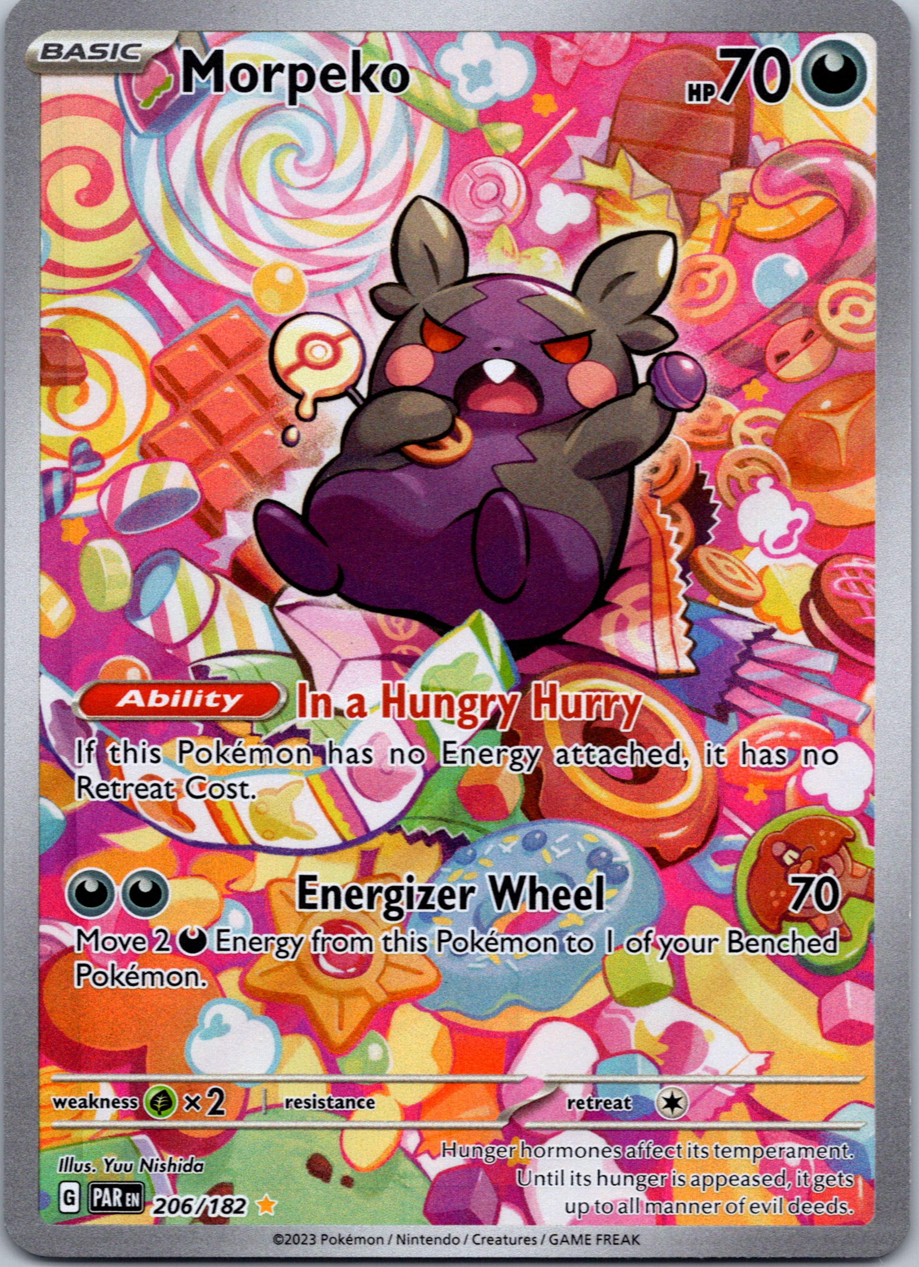 Morpeko (206/182) - [Scarlet & Violet: Paradox Rift] Holofoil