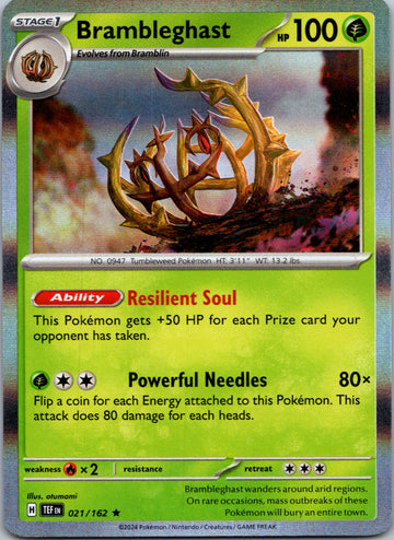 Brambleghast [021/162] - (Temporal Forces) Holofoil