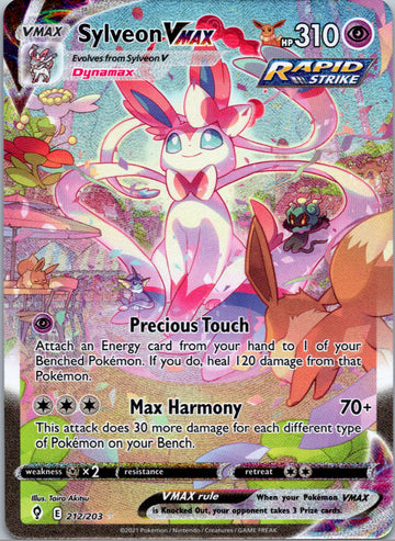 Sylveon VMAX (212/203) [Sword & Shield: Evolving Skies]