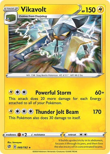 Vikavolt [066/192] [Rebel Clash] Reverse Holofoil