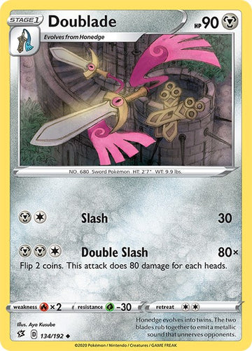 Doublade [134/192] [Rebel Clash] Reverse Holofoil