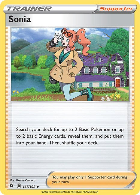 Sonia [167/192] [Rebel Clash] Reverse Holofoil