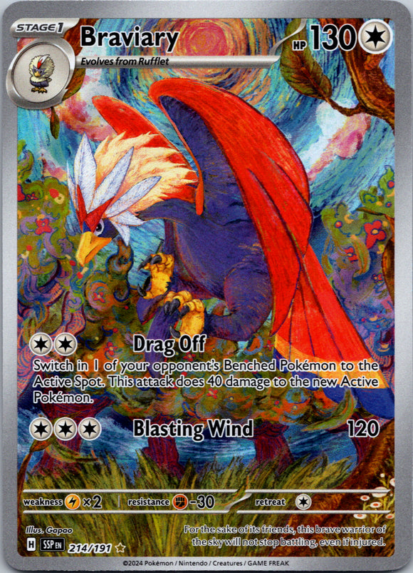 Braviary [214/191] - (Surging Sparks) Holofoil
