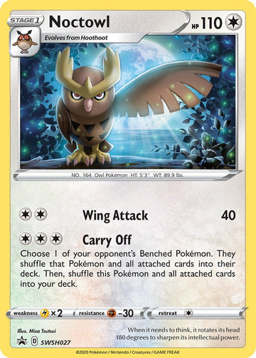 Noctowl [SWSH027] [Sword & Shield Promo Cards] Holofoil
