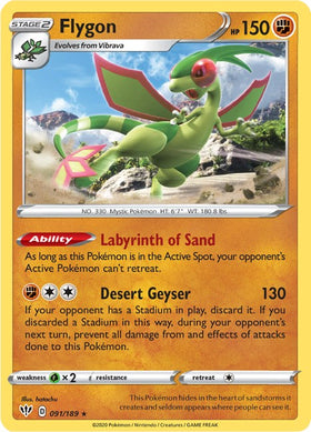 Flygon [091/189] [Darkness Ablaze] Reverse Holofoil