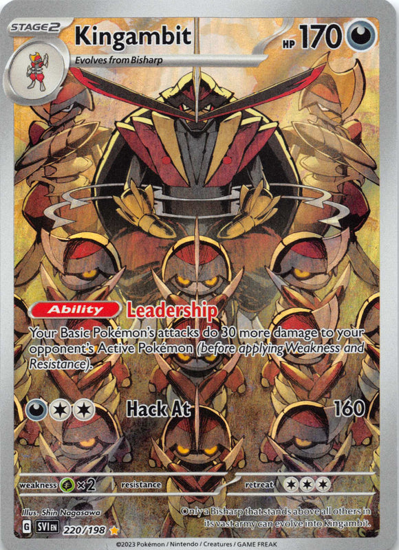 Kingambit - 220/198 [220] - (SV01 Scarlet & Violet Base Set) Holofoil