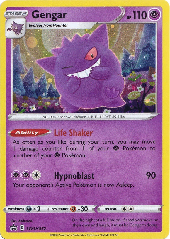 Gengar [SWSH052] [Sword & Shield Promo Cards] Holofoil