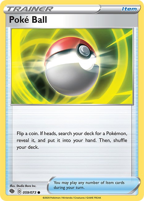 Poke Ball [059/073] [Champion's Path] Reverse Holofoil