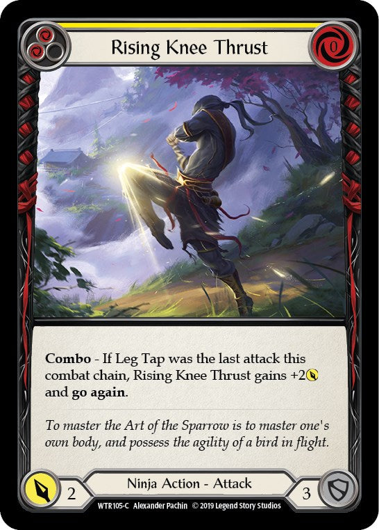 Rising Knee Thrust (Yellow) [WTR105] Unlimited Normal