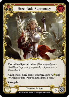 Steelblade Supremacy [WTR119] Unlimited Rainbow Foil