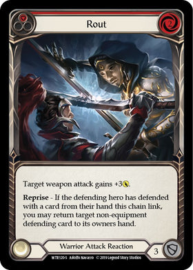 Rout [WTR120] [Welcome to Rathe] 1st Edition Rainbow Foil