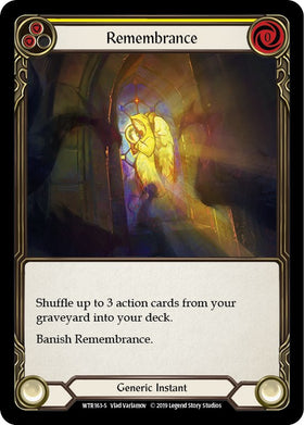 Remembrance [WTR163] [Welcome to Rathe] Unlimited Edition Rainbow Foil