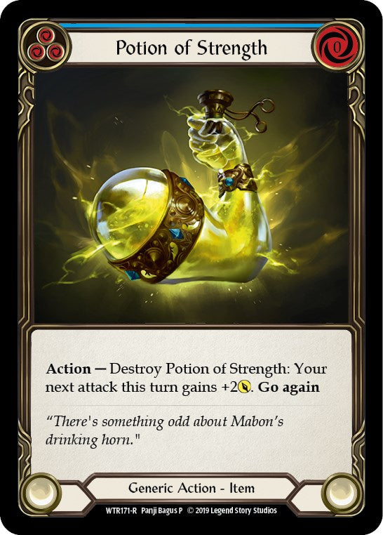 Potion of Strength [WTR171] [Welcome to Rathe] Unlimited Edition Rainbow Foil