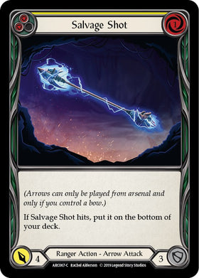 Salvage Shot (Yellow) [ARC067] [Arcane Rising] Unlimited Edition Rainbow Foil