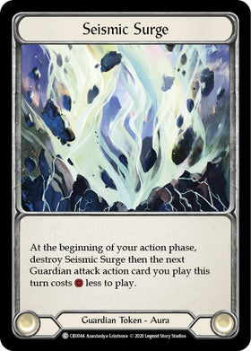 Seismic Surge [CRU044] [Crucible of War] Unlimited Edition Rainbow Foil