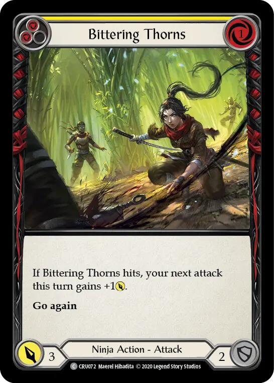 Bittering Thorns [CRU072] [Crucible of War] Unlimited Edition Normal