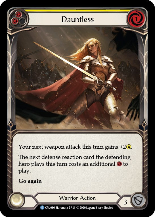 Dauntless (Yellow) [CRU086] Unlimited Normal