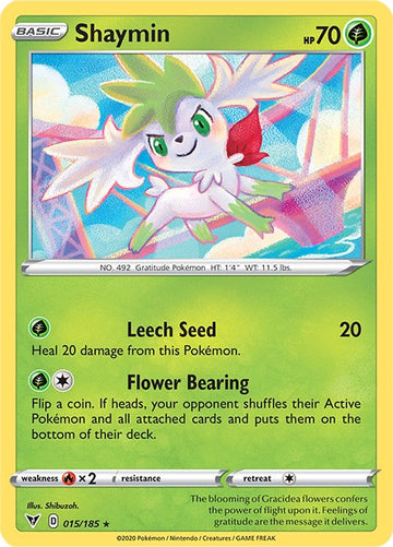 Shaymin [015/185] [SWSH04: Vivid Voltage]