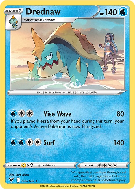 Drednaw [039/185] [Vivid Voltage] Reverse Holofoil