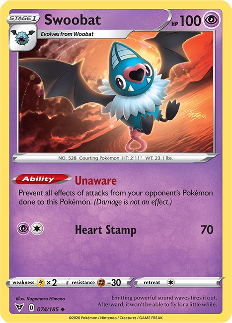 Swoobat [074/185] [Vivid Voltage] Reverse Holofoil