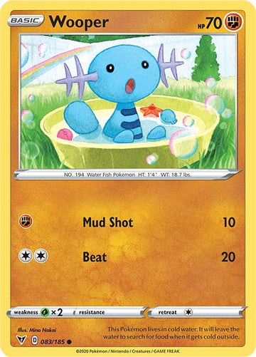 Wooper [083/185] [Vivid Voltage] Reverse Holofoil
