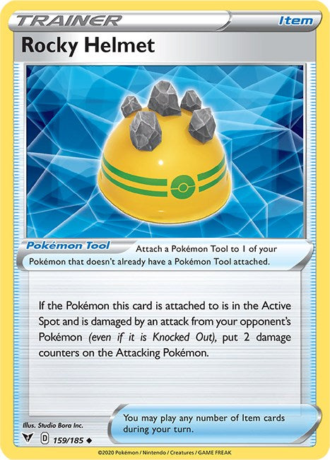 Rocky Helmet [159/185] [Vivid Voltage] Reverse Holofoil