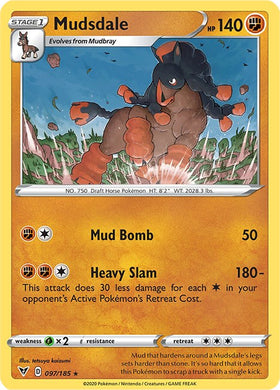 Mudsdale [097/185] [Vivid Voltage] Reverse Holofoil