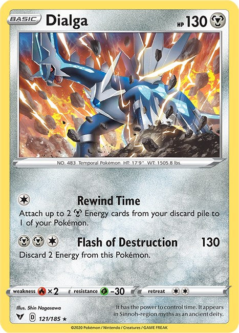 Dialga [121/185] [Vivid Voltage] Reverse Holofoil