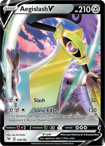 Aegislash V  [126/185] [SWSH04: Vivid Voltage]