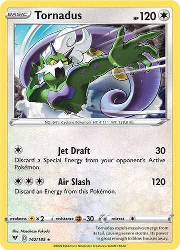 Tornadus [142/185] [Vivid Voltage] Reverse Holofoil