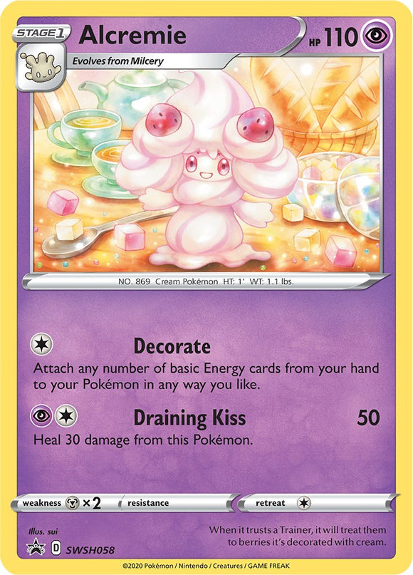 Alcremie [SWSH058] [Sword & Shield Promo Cards] Holofoil