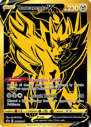 Zamazenta V [SWSH077] [Sword & Shield Promo Cards] Holofoil