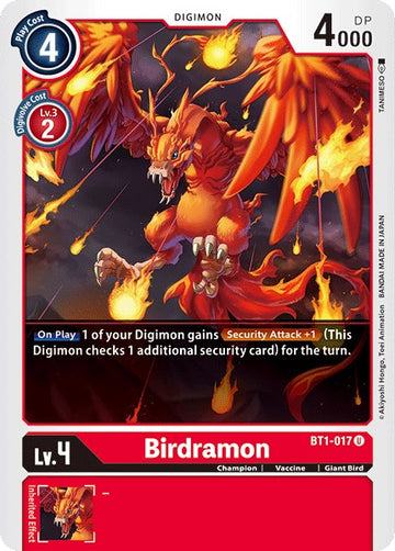 Birdramon - BT1-017 [BT1-017] [Release Special Booster] Normal