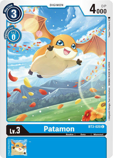 Patamon - BT3-020 [BT3-020] [Release Special Booster] Normal