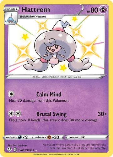 Hattrem [SV055/SV122] [Shining Fates: Shiny Vault] Holofoil