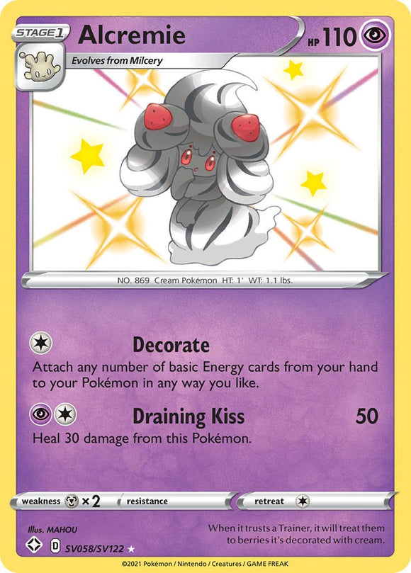 Alcremie [SV058/SV122] [Shining Fates: Shiny Vault] Holofoil