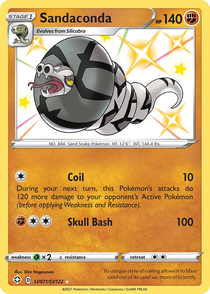 Sandaconda [SV071/SV122] [Shining Fates: Shiny Vault] Holofoil