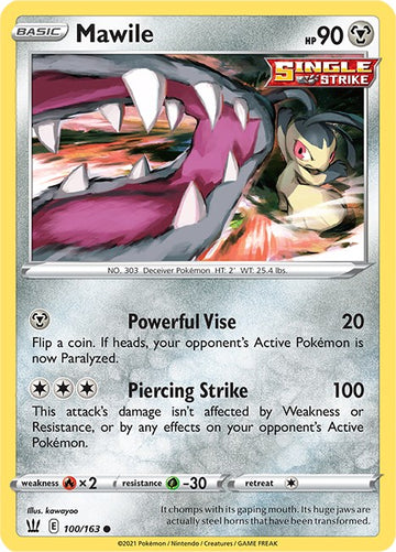 Mawile [100/163] [Battle Styles] Reverse Holofoil
