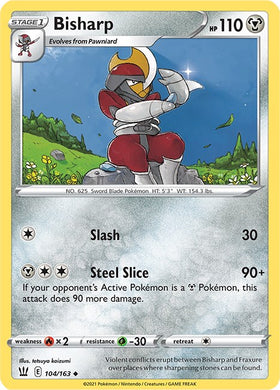 Bisharp [104/163] [Battle Styles] Reverse Holofoil