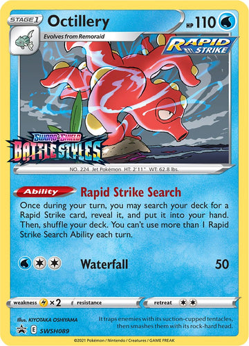 Octillery (Stamped) [SWSH089] [Sword & Shield Promo Cards] Holofoil