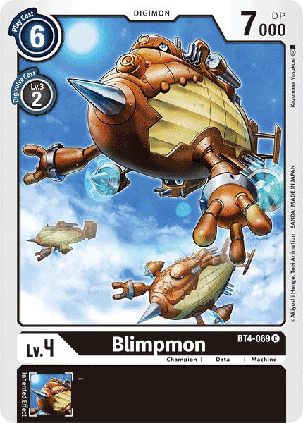 Blimpmon [BT4-069] [Great Legend] Normal