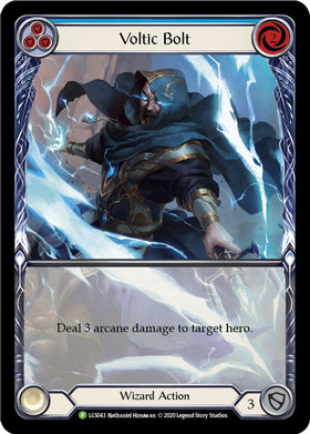 Voltic Bolt (Blue) - LGS043 [LGS043] [Flesh and Blood: Promo Cards] Rainbow Foil