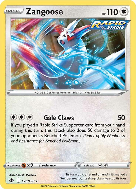 Zangoose [120/198] [Chilling Reign] Reverse Holofoil