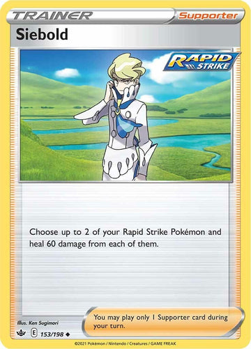 Siebold [153/198] [Chilling Reign] Reverse Holofoil