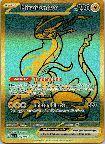 Miraidon ex [243/091] - (Paldean Fates) Holofoil