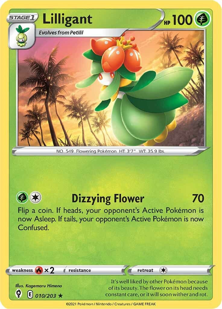 Lilligant [010/203] [Evolving Skies] Reverse Holofoil