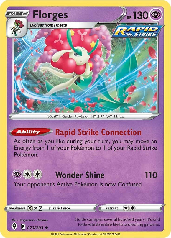 Florges [073/203] [Evolving Skies] Reverse Holofoil